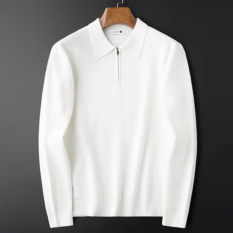 Ashton | Half-Zip Polo Sweater