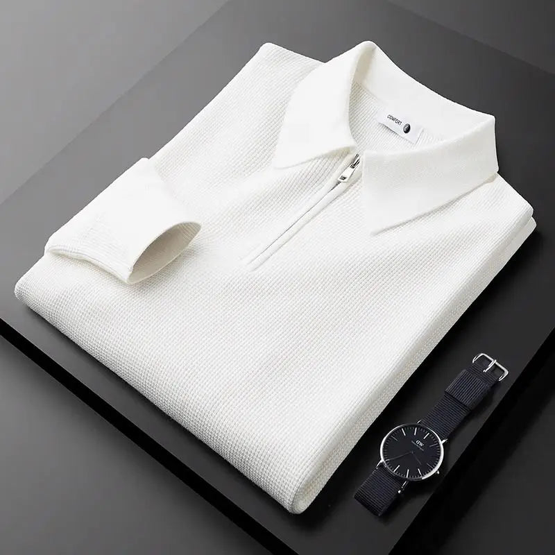 Ashton | Half-Zip Polo Sweater