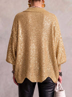 Eleanor | Gold-Button Cardigan